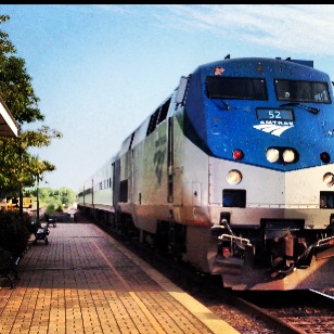 Amtrak train