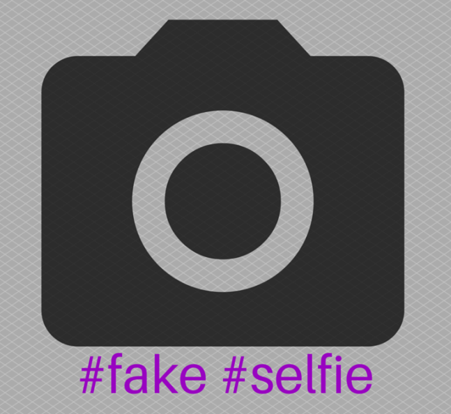 #fake #selfie