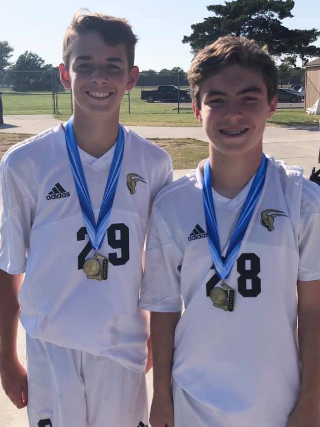 JV champs Z and Kaleb