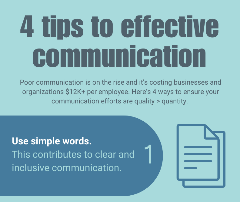Quality > Quantity: 4 tips to effective communication – One Kansas Girl
